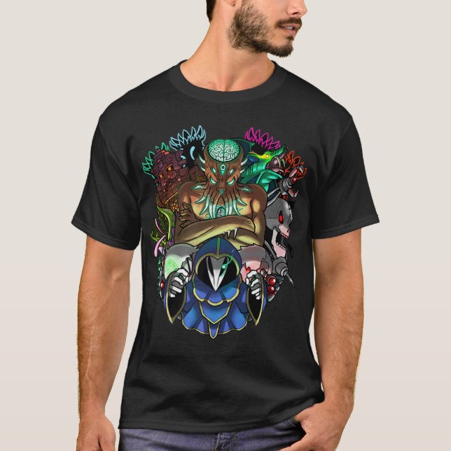 Camiseta Terraria - Boss Rush (Frente)