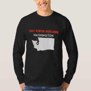 Camiseta Terras Altas de Renton Oriental Washington EUA Est