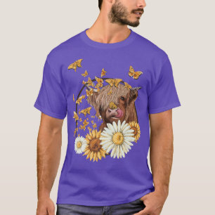 Camiseta Terras de Girassol Borboletas de Vaca do Oeste