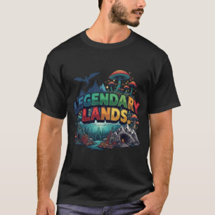 Camiseta "Terras Lendárias."