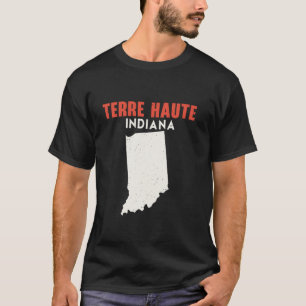 Camiseta Terre Haute Indiana State America Viagem India