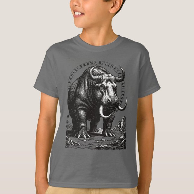 Camiseta Terremoto O Beemote (Frente)