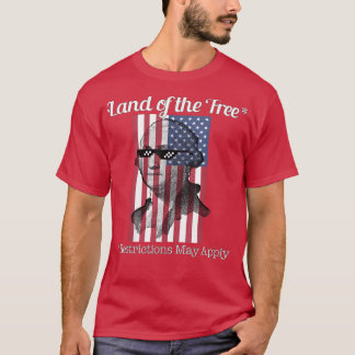Camiseta Terrenos de terras livres, podem ser aplicadas res