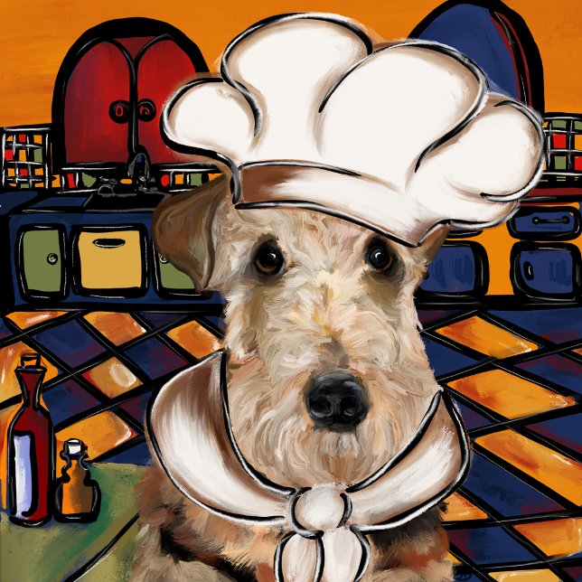 CAMISETA TERRIER AIREDALE        (Criador carregado)