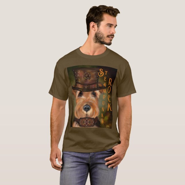 CAMISETA TERRIER AIREDALE  (Frente Completa)