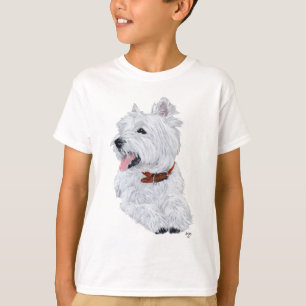 Camiseta Terrier branco da West Highland Cheerous