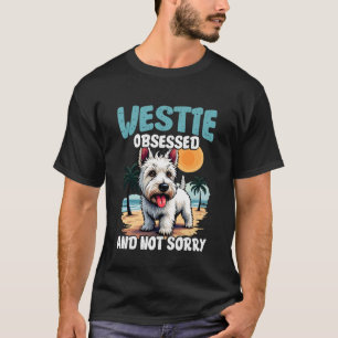 Camiseta Terrier Branco do West Highland Westie Cão
