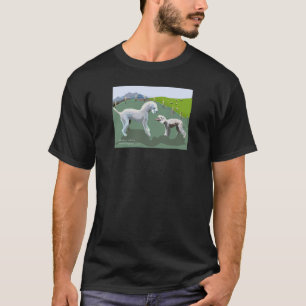 Camiseta Terrier de Bedlington - encontrando seu herói