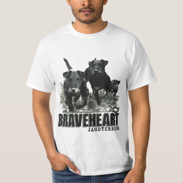 Camiseta Terrier de caça alemã (Frente)