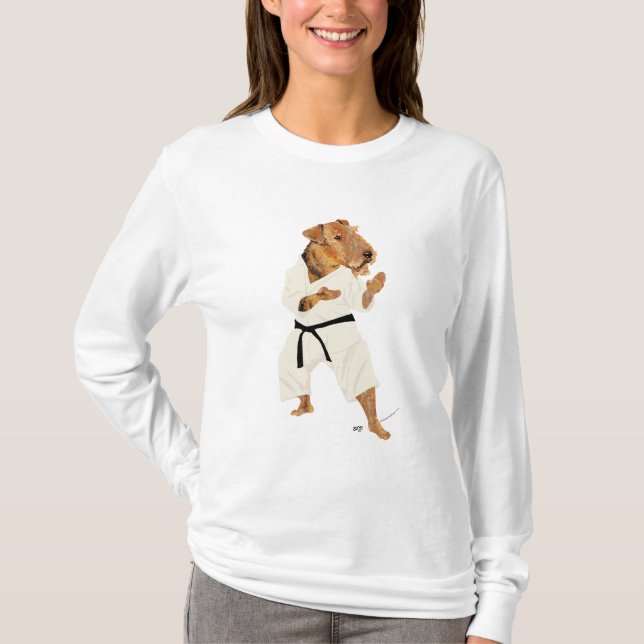 Camiseta Terrier de Karate (Frente)