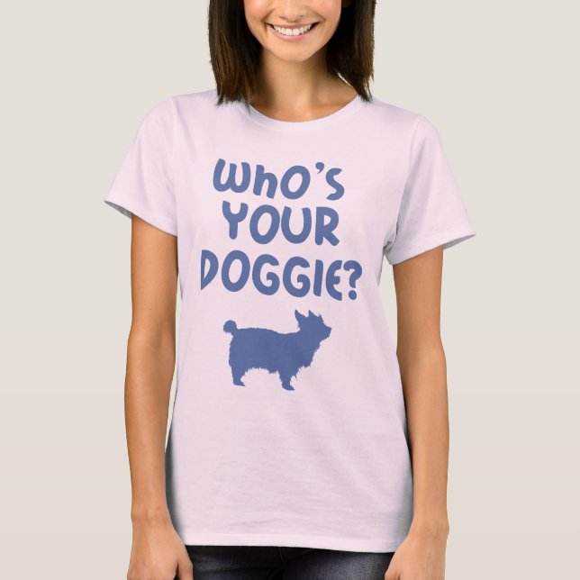 Camiseta Terrier de seda australiano (Frente)