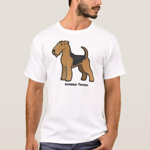 Camiseta terrier do airedale