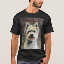 Camiseta Terrier Dog Photo Personalize Cotton