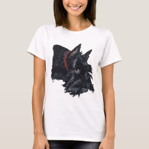 Camiseta Terrier Escocês Descansando