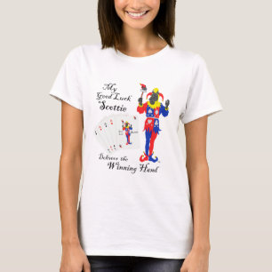 Camiseta Térrier Escocês Poker Boa Sorte