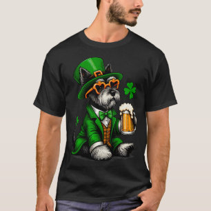 Camiseta Terrier Figurume Santo Paddys Day For Love