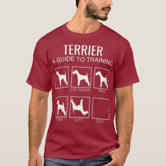 Camiseta Terrier Owner Tshirt Guia Engraçado Para Formação