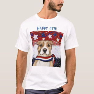 CAMISETA TERRIER STAFFORDSHIRE AMERICANO