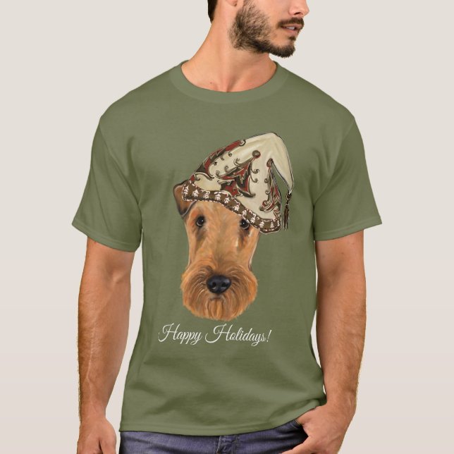 Camiseta Terriers Airedale  (Frente)