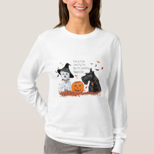 Camiseta Terriers Escoceses e West Highland White no Hallow