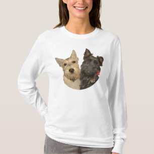 Camiseta Terriers Escoceses Trigo e Preto