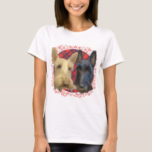 Camiseta Terriers Escoceses Trigo e Preto