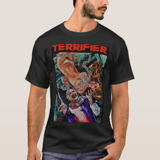Camiseta Terrifier movie horror art the clown 162