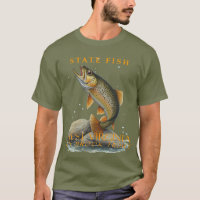 Território da Virgínia Ocidental Peixe Truta Salmo