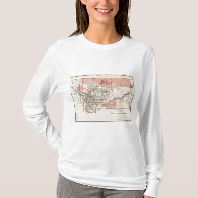 Camiseta Território de Montana (Frente)