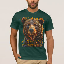 Território de Montana Mamífero O Urso Pardo
