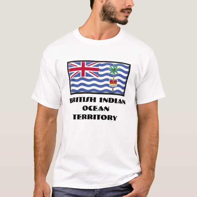 Camiseta Território de Oceano Índico britânico (Frente)