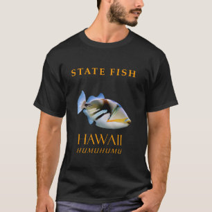 Camiseta Território do Havaí Peixe O Humuhumu