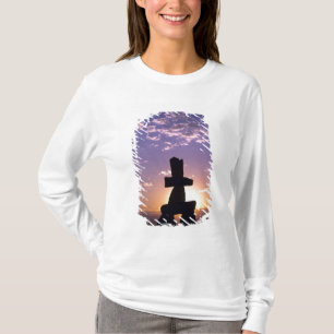 Camiseta Territórios Inukshuk do Noroeste, Canadá