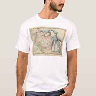 Camiseta Territórios nortes ocidentais e de Michigan