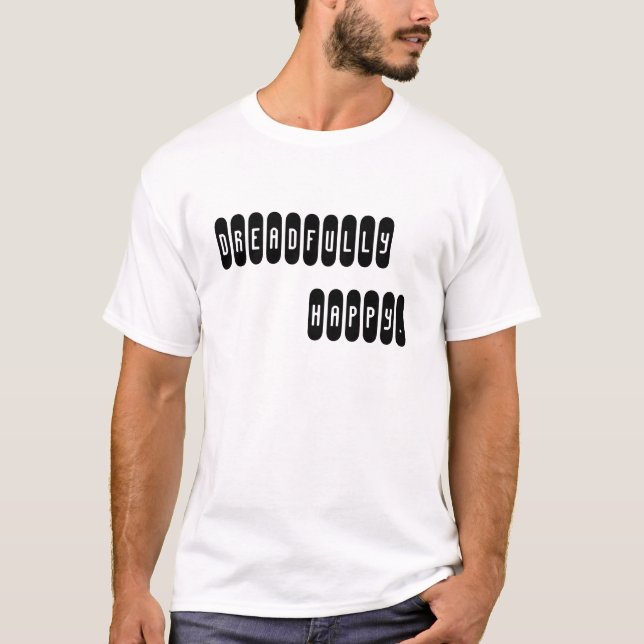 CAMISETA TERRÌVEL FELIZ (Frente)