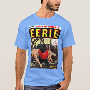Camiseta Terror Clássico Estilo de Quadrinhos de Terror Mon