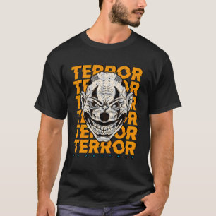 Camiseta Terror De Boogeyman De Palhaço Assustador