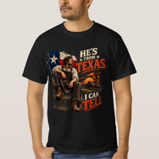 Camiseta Terror de Motosserra Halloween Ele É do Texas
