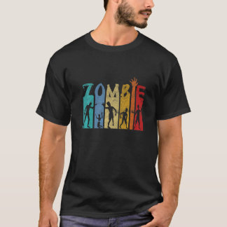 Camiseta Terror de Zumbi de Halloween Morto Cadáver Zumbis