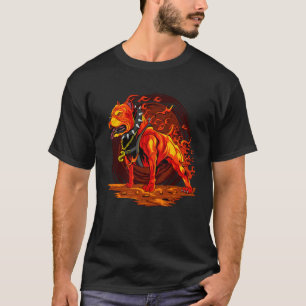 Camiseta Terror divertido e assustador American Pit Bull so