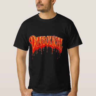 Camiseta Terror Gótico Diabólico V2