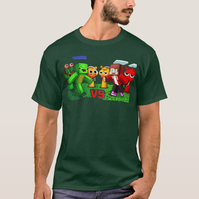 Camiseta Terror Oren vs Raddy com JJ e Mikey Simon Funbo (Frente)
