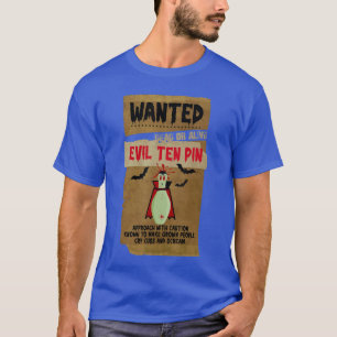Camiseta Terror Procurado Morto ou Vivo Evilen Pin 10 Engra