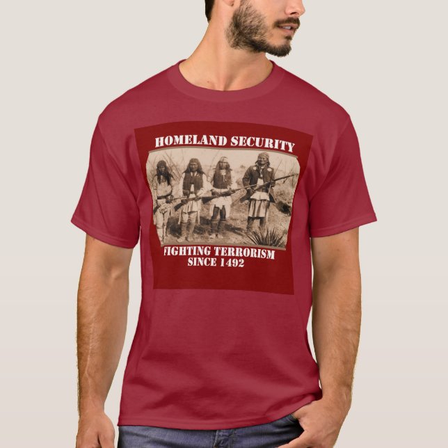 Camiseta Terrorismo de combate desde 1492 (Frente)