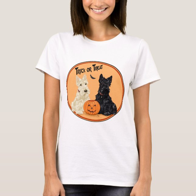 Camiseta Terrorista Escocês no Halloween (Frente)
