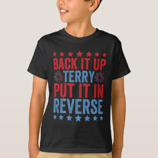 Camiseta Terry Colocou De Volta No Fogo Engraçado 4º