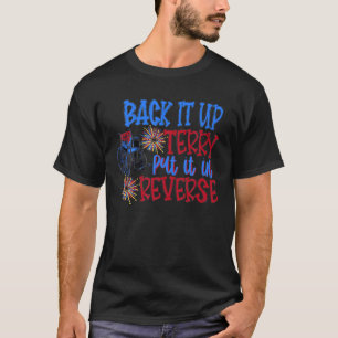 Camiseta Terry Colocou-O No Fogos Inverso 4º De
