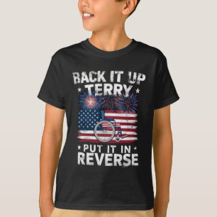 Camiseta Terry, Dê Ré, Faça um Show de Fogos de Artifício E