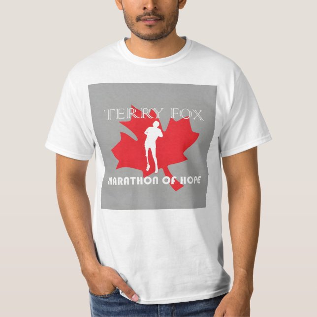 Camiseta "Terry Fox Marathon Of Hope" (Frente)