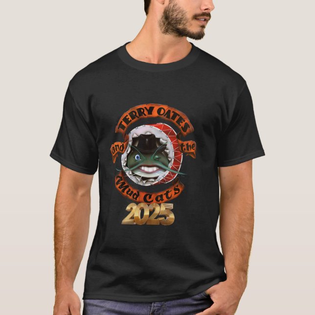 Camiseta Terry Oates & the Mudcat 2025 Men's T-shirt (Frente)